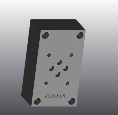 Bloc hydraulique 4 voies - ES3D12PL - EUROFLUID HYDRAULIC SRL - en fonte / Cetop 3