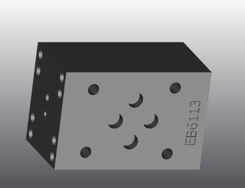 Bloc hydraulique 4 voies - EB6113 - EUROFLUID HYDRAULIC SRL - en fonte / Cetop 3