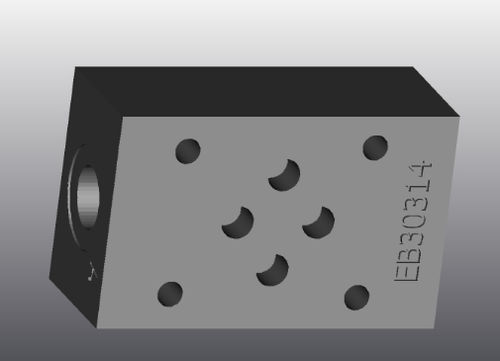 Bloc hydraulique 4 voies - EB333 - EUROFLUID HYDRAULIC SRL - en fonte / Cetop 3