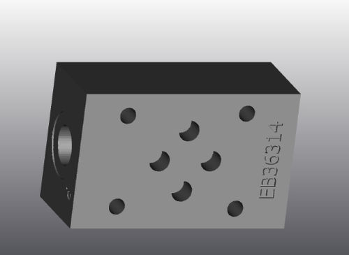 Bloc hydraulique 4 voies - EB363 - EUROFLUID HYDRAULIC SRL - en fonte / Cetop 3