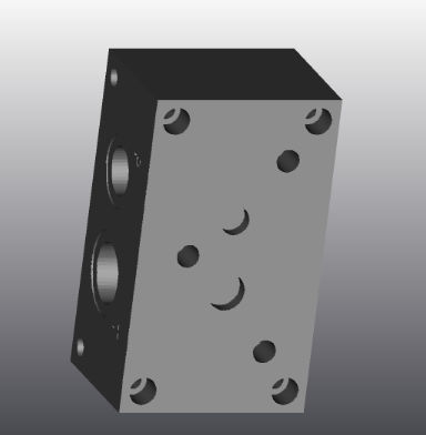 Bloc foré hydraulique multivoie - EC3B3 - EUROFLUID HYDRAULIC SRL - en fonte / Cetop 3