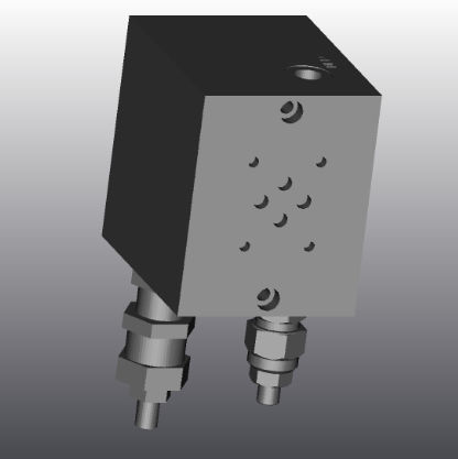 Bloc hydraulique 4 voies - ET203 - EUROFLUID HYDRAULIC SRL - en fonte / Cetop 3