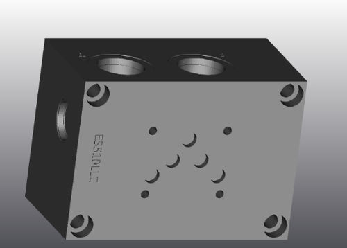 Manifold 4 voies - ES510LLZ - EUROFLUID HYDRAULIC SRL - en fonte / pour électrovanne / Cetop 5