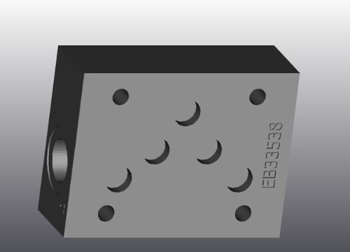 Manifold 4 voies - EB335 - EUROFLUID HYDRAULIC SRL - en fonte / modulaire / Cetop 5