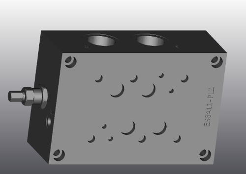 Bloc hydraulique 4 voies - ES8A114PLZ - EUROFLUID HYDRAULIC SRL - en fonte / Cetop 8