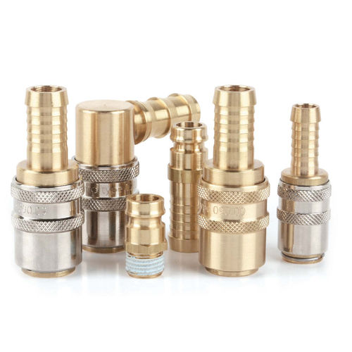 Raccord hydraulique - 090 series - RTC Couplings GmbH - rapide / cannelé / coudé à 90°