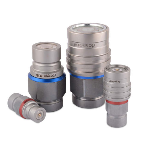 Raccord hydraulique - 124 series - RTC Couplings GmbH - rapide / en acier inoxydable / en aluminium