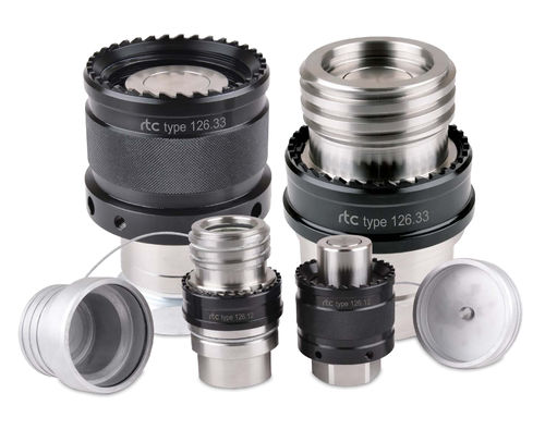 Raccord hydraulique - 126 series - RTC Couplings GmbH - rapide / en caoutchouc nitrile / en acier inoxydable