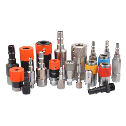 Raccord pneumatique - 451 series - RTC Couplings GmbH - rapide / en nitrile / en acier