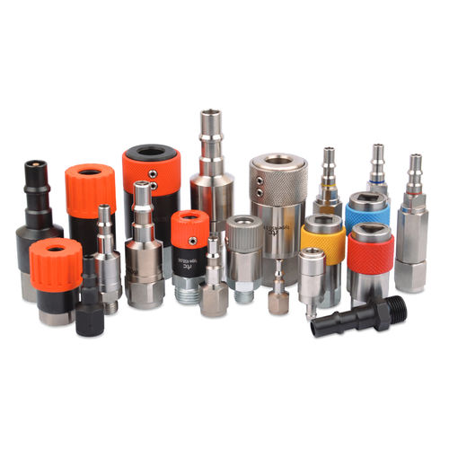 Raccord pneumatique - 452 series - RTC Couplings GmbH - rapide / en nitrile / en acier