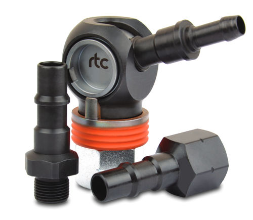 Raccord pneumatique - 461.11-G series - RTC Couplings GmbH - rapide / en nitrile / en acier