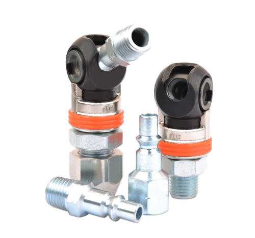 Raccord pneumatique - 462-A1 series - RTC Couplings GmbH - rapide / en nitrile / en acier
