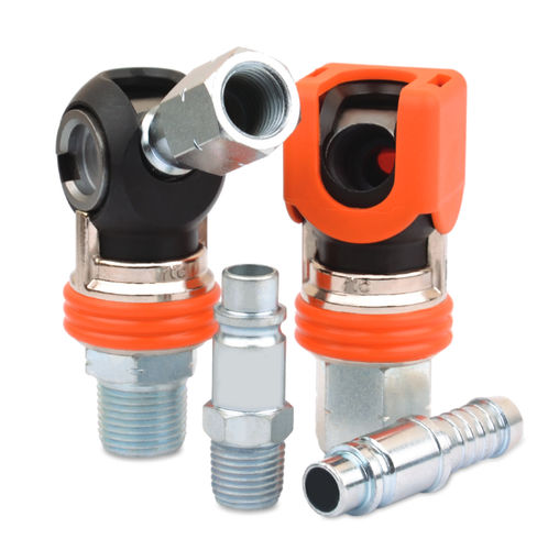 Raccord pneumatique - 468 series - RTC Couplings GmbH - rapide / en nitrile / en acier