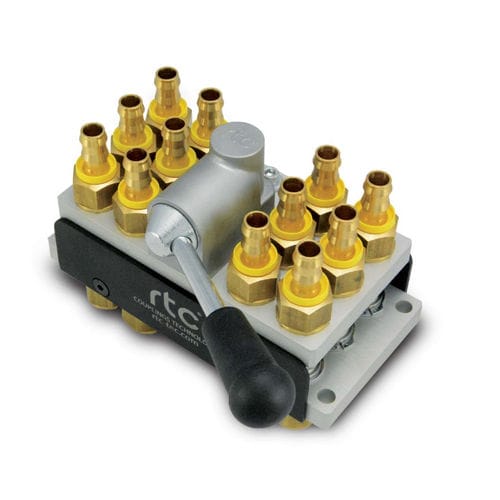 Raccord hydraulique - M 101 series - RTC Couplings GmbH - rapide / en aluminium / multiconnexion