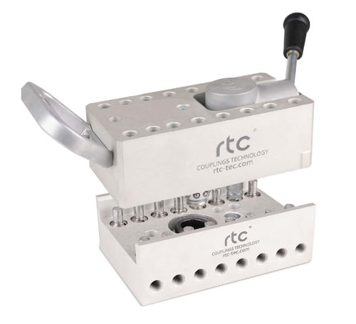 Raccord hydraulique - M 115 series - RTC Couplings GmbH - rapide / en aluminium / compact