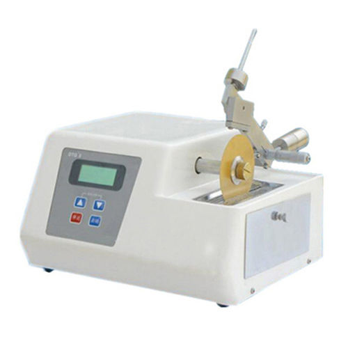 Machine de découpe à lame rotative - DTQ-5 - Jinan Hensgrand Instrument Co.,Ltd - pour métal / d'échantillons / de métallographie