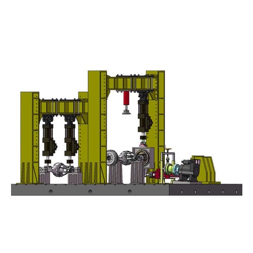 Machine d'essai de fatigue - HSTPLW-1000 - Jinan Hensgrand Instrument Co.,Ltd - de ressort / pour éléments de suspension automobiles / électrohydraulique