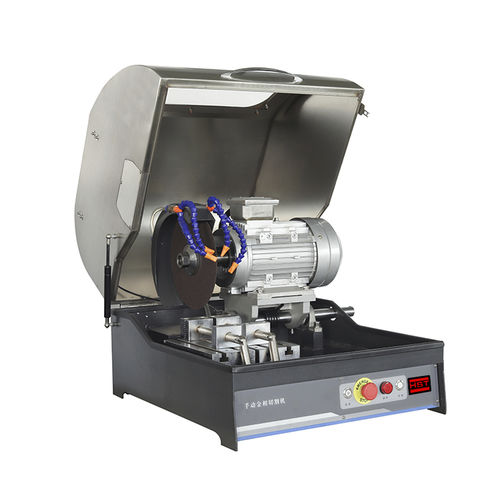 Machine de découpe à lame rotative - SQ-80 - Jinan Hensgrand Instrument Co.,Ltd - pour métal / d'échantillons / de métallographie