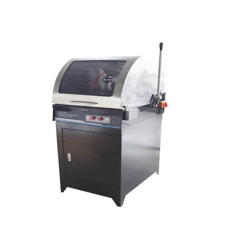 Machine de découpe à couteau - LSQ-100 - Jinan Hensgrand Instrument Co.,Ltd - pour métal / pour matières plastiques / pour tissus