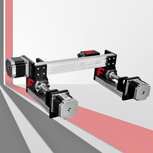 Axe linéaire à profilé - FSK40 - FUYU Technology - à vis à billes / à double tube / électrique