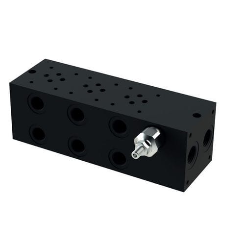 Manifold multivoie - BM-RV series - Oleoweb Srl - en aluminium / de vanne