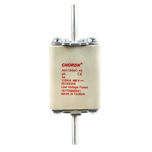 Fusible NH - AG17B - Chordn - Classe gG / en céramique / basse tension