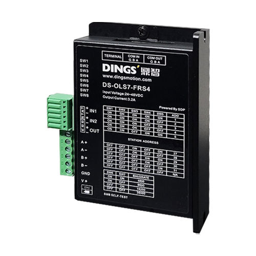 Contrôleur moteur micropas - DS-OLS7-FRS4 - Jiangsu DINGS' Intelligent Control Technology - DC / à boucle ouverte / avec interface RS-485