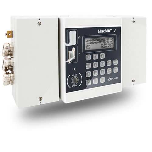 Calculateur de débit pour gaz - MacMAT IV - PLUM Sp z.o.o - ATEX