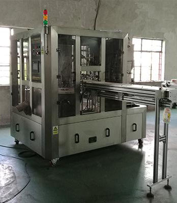 Remplisseuse operculeuse automatique - JND series - Shenzhen J&D Drinking Water equipment Co Ltd - de sacs / de liquides / jus de fruit