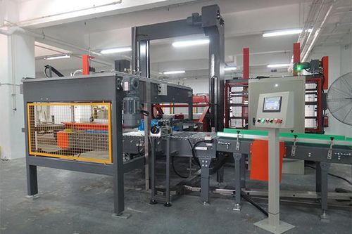 Palettiseur pour bouteilles - Shenzhen J&D Drinking Water equipment Co Ltd - de canettes / de boisson / de thé