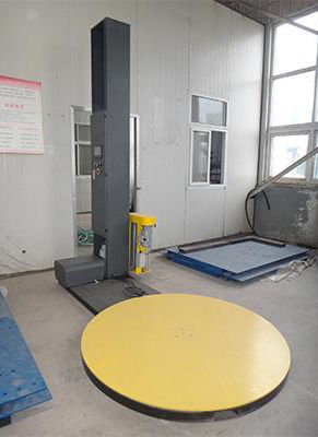 Banderoleuse à plateau tournant - Shenzhen J&D Drinking Water equipment Co Ltd - automatique / de boisson / pour aliments