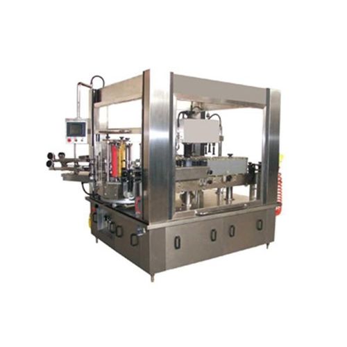 Système d'étiquetage automatique - JND-PT series - Shenzhen J&D Drinking Water equipment Co Ltd - pour bouteilles / wrap-around / par colle froide
