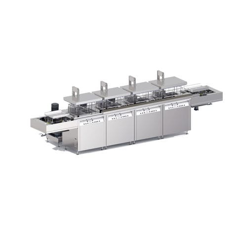 Machine de nettoyage à ultrasons - M series - Yuhuan Clangsonic Ultrasonic Co.,Ltd - semi-automatique / automatique / pour l'automobile