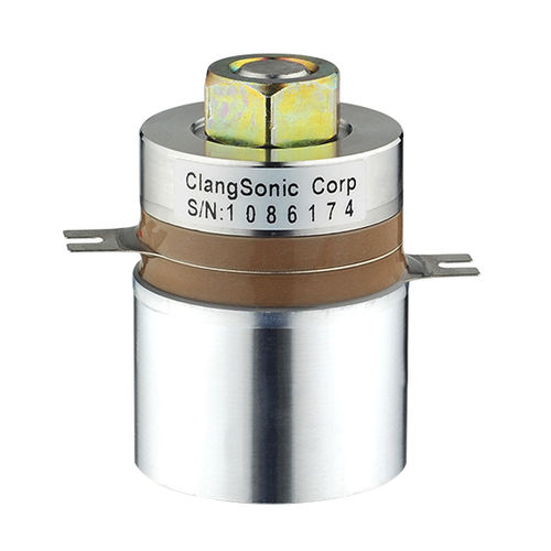 Transducteur à ultrasons piézoélectrique - CN8038-40HB P8 - Yuhuan Clangsonic Ultrasonic Co.,Ltd - à contact direct / haute fréquence / pour cuve de nettoyage