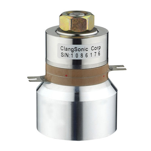 Transducteur à ultrasons piézoélectrique - CN6838-50HB - Yuhuan Clangsonic Ultrasonic Co.,Ltd - à contact direct / haute fréquence / pour cuve de nettoyage