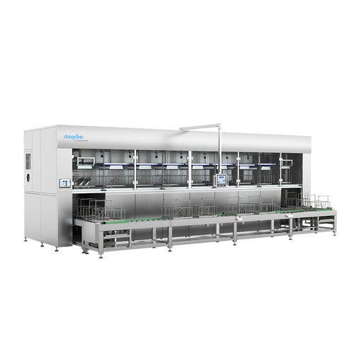 Machine de nettoyage à ultrasons - M85-6 - Yuhuan Clangsonic Ultrasonic Co.,Ltd - automatique / industrielle / pour l'optique