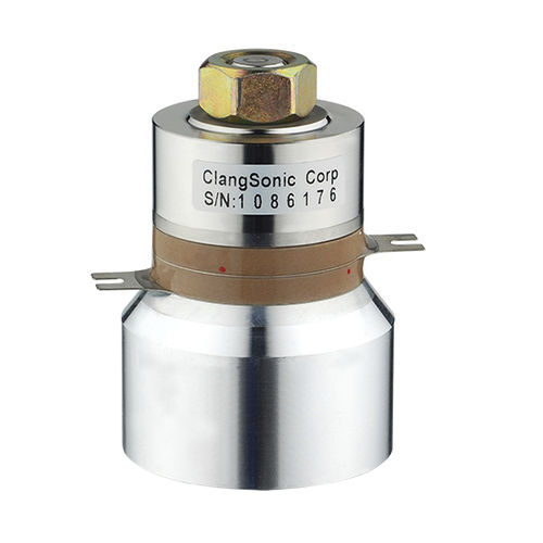 Transducteur à ultrasons piézoélectrique - CN6838-50HB P8 - Yuhuan Clangsonic Ultrasonic Co.,Ltd - haute fréquence / pour cuve de nettoyage