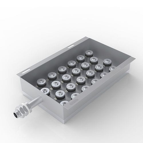Transducteur à ultrasons à plaque - 28-1200 - Yuhuan Clangsonic Ultrasonic Co.,Ltd - piézoélectrique / immergeable / pour cuve de nettoyage
