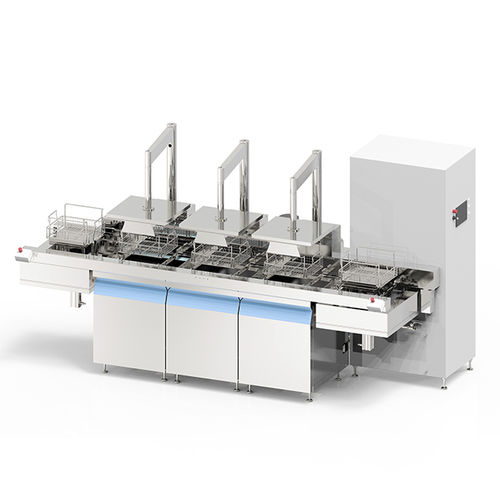 Machine de nettoyage à ultrasons - M85-3 - Yuhuan Clangsonic Ultrasonic Co.,Ltd - automatique / industrielle / pour l'optique