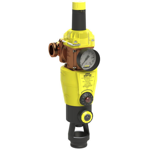 Soupape de surpression DIN - 713 0G series - Kemper Olpe GmbH - manuelle / en acier inoxydable / de contre pression