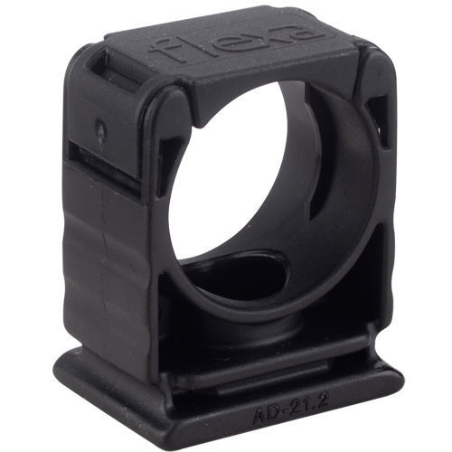 Collier de fixation pour tube pour usage intensif - RQHG - flexa - à vis / en PA