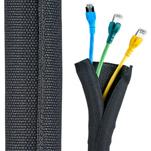 Gaine de protection - HG-PET-SV - flexa - tressée / pour câbles / en PET