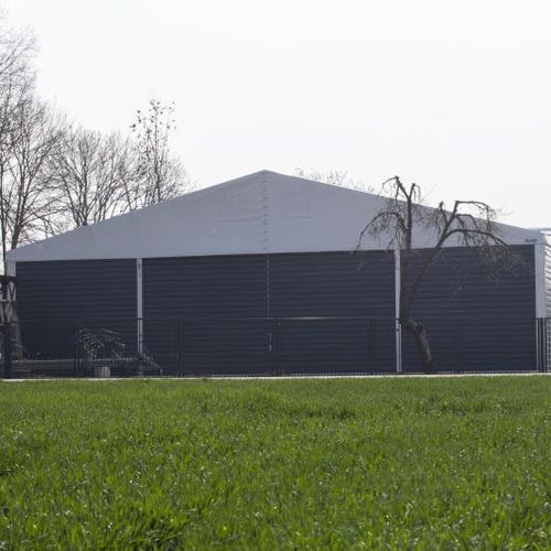 Hangar de stockage - pol-plan - hall de production / à structure légère