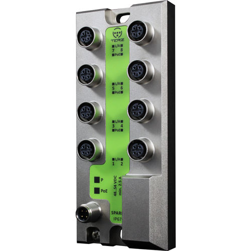 Commutateur Ethernet non administrable - SPARK-XS - TERZ Industrial Electronics GmbH - 8 ports / standard / d'extérieur
