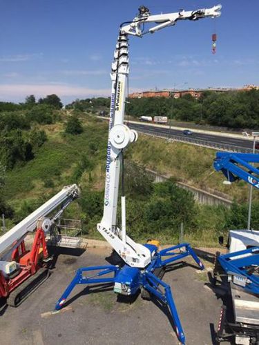 Grue araignée sur chenilles - TSJ 39  - Palazzani industrie S.p.A. - télescopique / pour chantier