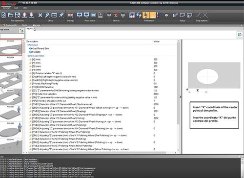 Logiciel de programmation - GCAM - Ghines Group srl - de conception / de FAO / d'imbrication