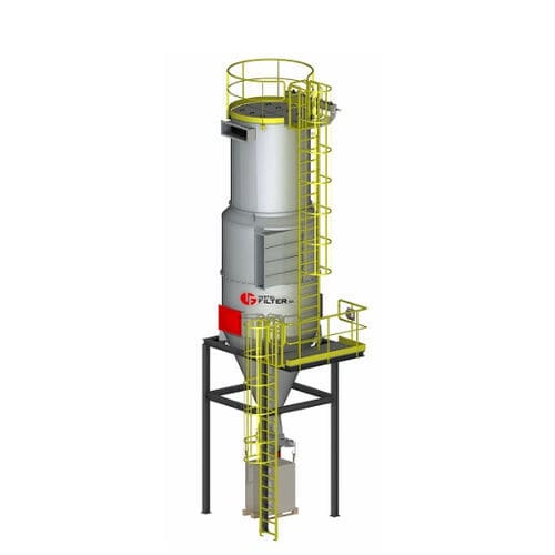 Dépoussiéreur industriel à cyclone - IF FC  series - INSTAL - FILTER - à haut rendement / ATEX / automatique