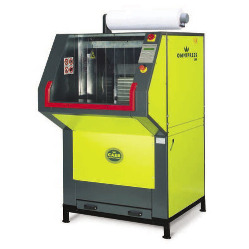 Presse à balles pour carton - OMNIPRESS 800  - CAEB INTERNATIONAL SRL - pour papier / pour plastique / pour déchets