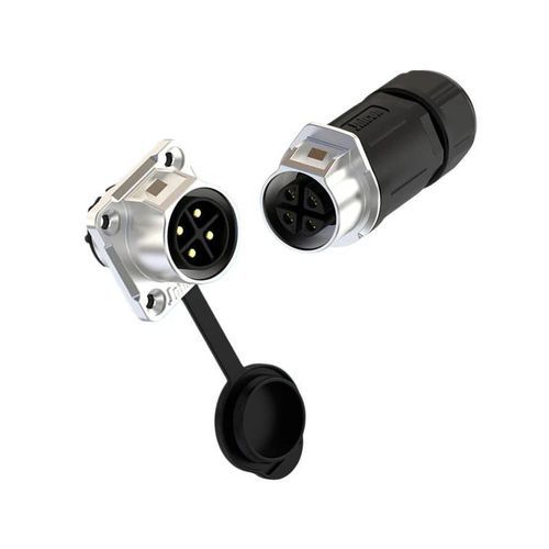 Connecteur d'alimentation électrique - Shenzhen Jnicon Technology Co., Ltd. - de secteur / fil à fil / verrouillable par clips