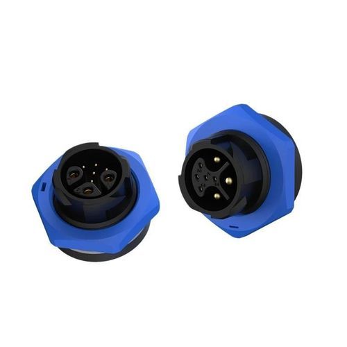 Connecteur hybride - Shenzhen Jnicon Technology Co., Ltd. - fil à fil / push-to-lock / M19